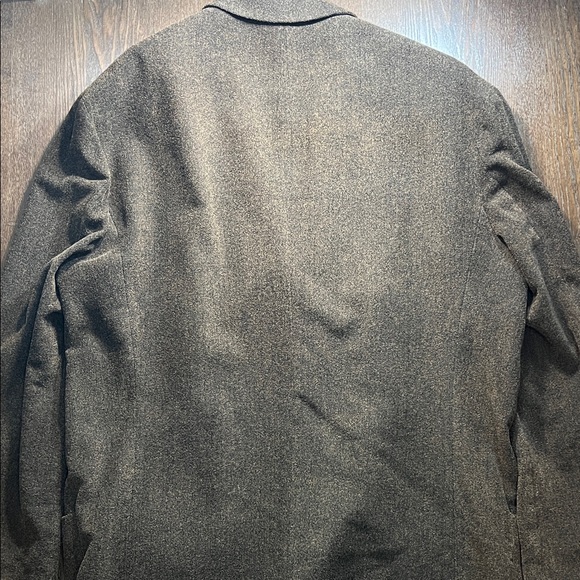 Pronto Uomo Dark Brown Trench Coat - Picture 7 of 8